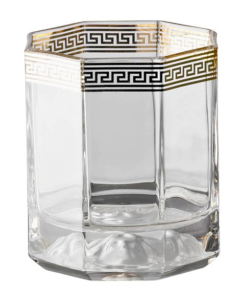 versace whiskey glass